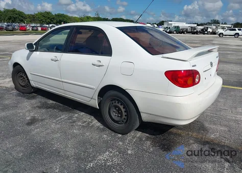 2004 Toyota Corolla Le z USA, uszkodzony, nr VIN 1NXBR38E94Z308066